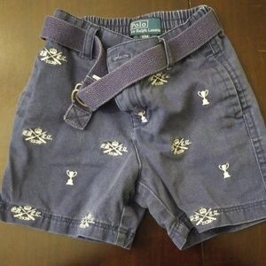 Polo Boys Shorts Sz 18M